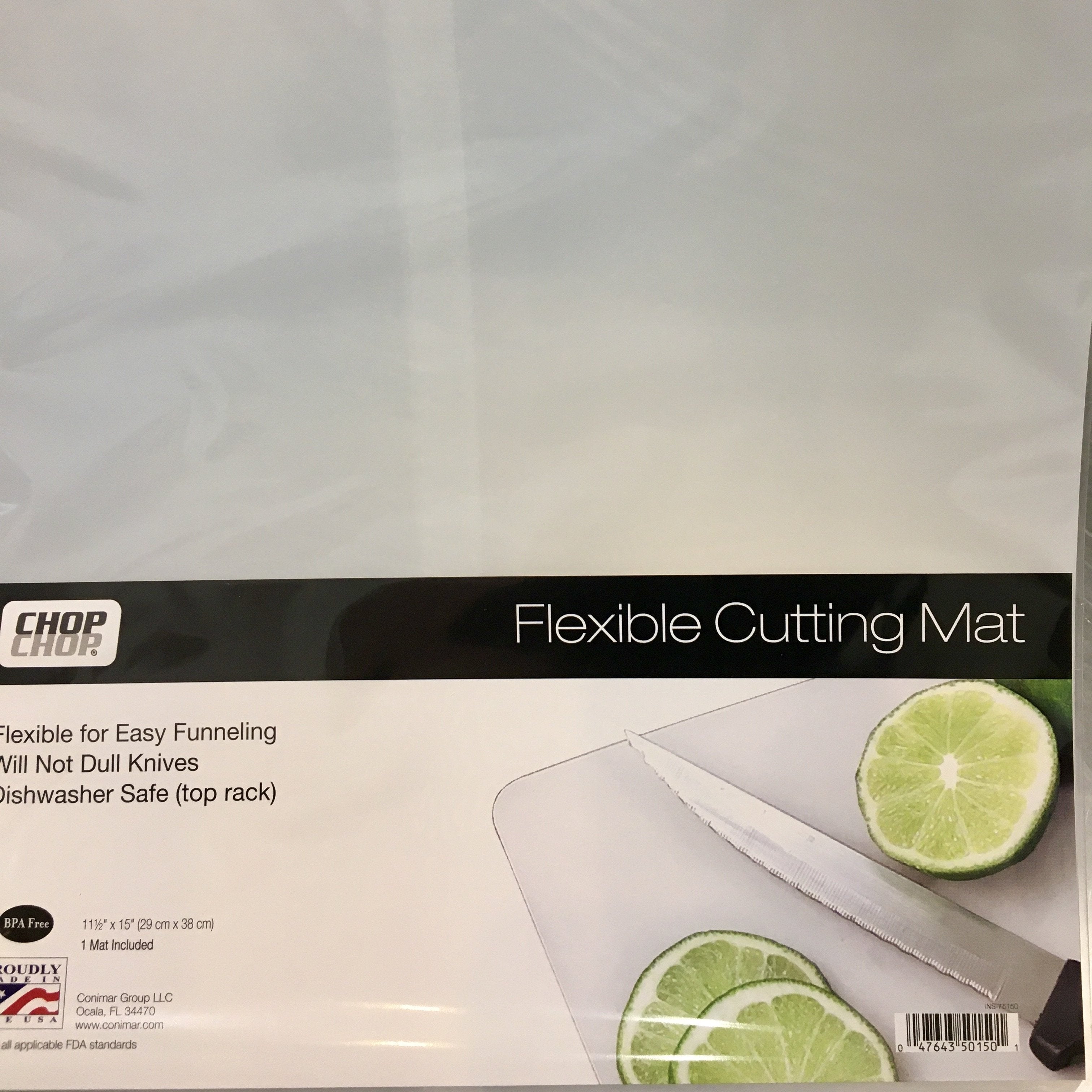 HIC Kitchen Flexible Cutting Board Mat, Set of 2