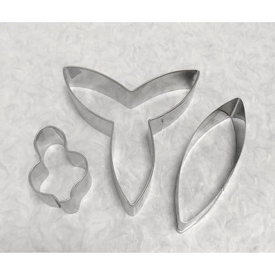 Flower Cutter Dendrobium Orchid, 3pc Set - Art Is In Cakes, Bakery & SupplyFlower making toolsDefault Title