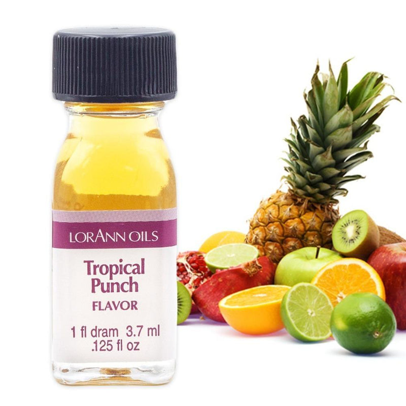 LorAnn Oils Super Strength Concentrated Flavor Oils, 1 Dram - Art Is In Cakes, Bakery & SupplyFlavorTropical Punch