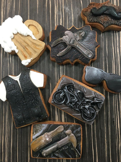 Create Choppers and Aged Leather Cookies For Dad
