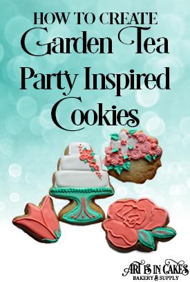 Garden Tea Party Inspired Cookies - Nouveau tutoriel complet sur Vimeo !