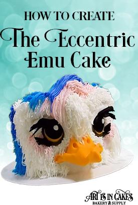 The Eccentric Emu Cake - ¡Nuevo tutorial completo en Vimeo!