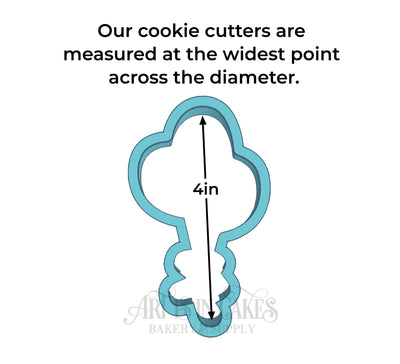 Cookie Cutter 3 Balloons with Strings - Art Is In Cakes, Bakery & SupplyCookie Cutter2in