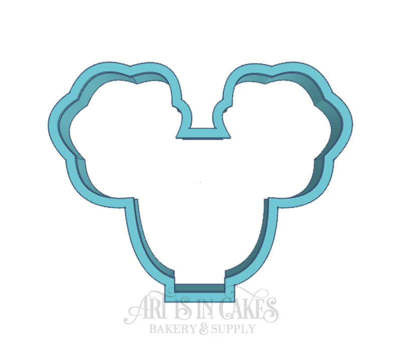 Cookie Cutter Afro Puff Mouse Ears - Art Is In Cakes, Bakery & SupplyCookie Cutter2in
