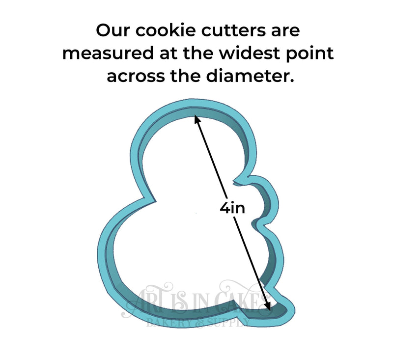 Cookie Cutter Ampersand - Art Is In Cakes, Bakery & SupplyCookie Cutter2in