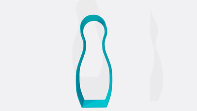 Cookie Cutter Bowling Pin CC1026 - Art Is In Cakes, Bakery SupplyCookie Cutter 3D2in