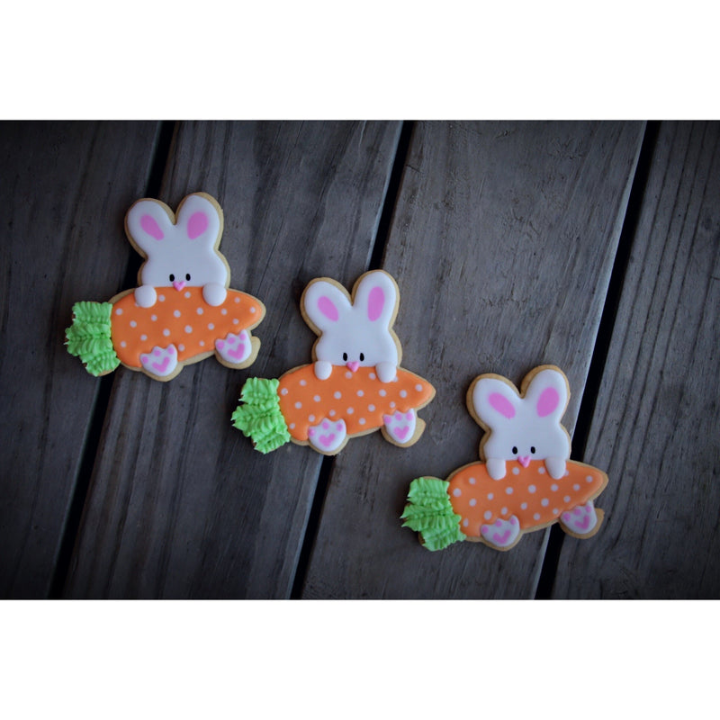 Cookie Cutter Bunny with Carrot - Art Is In Cakes, Bakery & SupplyCookie Cutter2in