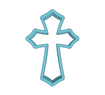Cookie Cutter Cross Pointy - Art Is In Cakes, Bakery & SupplyCookie Cutter 3D2in