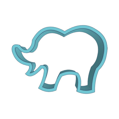 Cookie Cutter Elephant with Tusk - Art Is In Cakes, Bakery & SupplyCookie Cutter2in