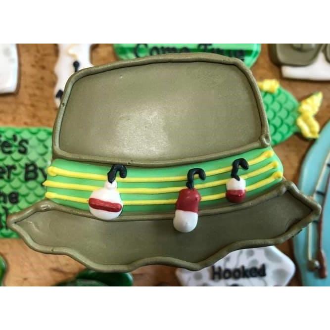 Cookie Cutter Fishing Hat - Art Is In Cakes, Bakery & SupplyCookie Cutter2in