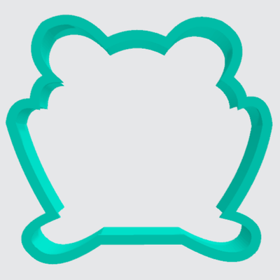 Cookie Cutter Frog Cute - Art Is In Cakes, Bakery & SupplyCookie Cutter2in