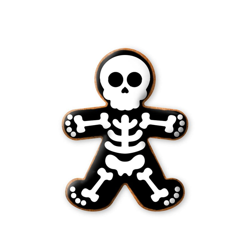 Cookie Cutter Ginger-Dead Man - Art Is In Cakes, Bakery & SupplyCookie CutterGinger-Dead Man Skeleton Stamp 4in