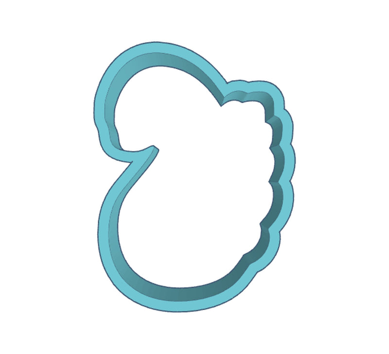 Cookie Cutter Gourd with Floral or Swan - Art Is In Cakes, Bakery & SupplyCookie Cutter 3D2in