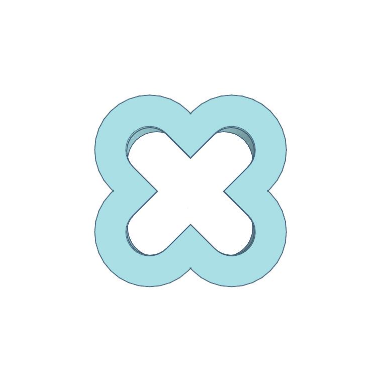 Cookie Cutter Letter X Tiny 1in - Art Is In Cakes, Bakery & SupplyCookie Cutter1in