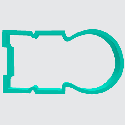Cookie Cutter Letters XO Uppercase Bold - Art Is In Cakes, Bakery & SupplyCookie Cutter2in