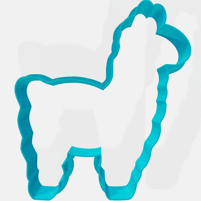 Cookie Cutter Llama Side Profile CC1030 - Art Is In Cakes, Bakery SupplyCookie Cutter 3D2in