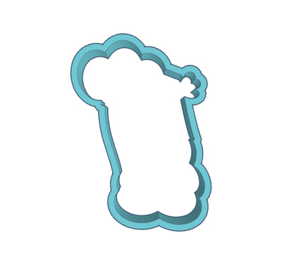 Cookie Cutter Penguin with Balloons - Art Is In Cakes, Bakery & SupplyCookie Cutter 3D2in