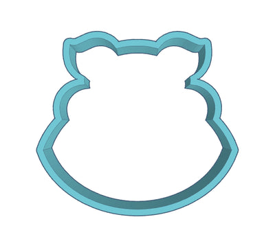 Cookie Cutter Pig with Football - Art Is In Cakes, Bakery & SupplyCookie Cutter 3D2in