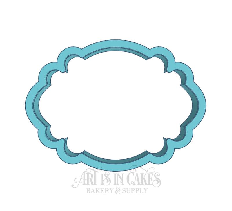 Cookie Cutter Plaque Bumpy - Art Is In Cakes, Bakery & SupplyCookie Cutter2in