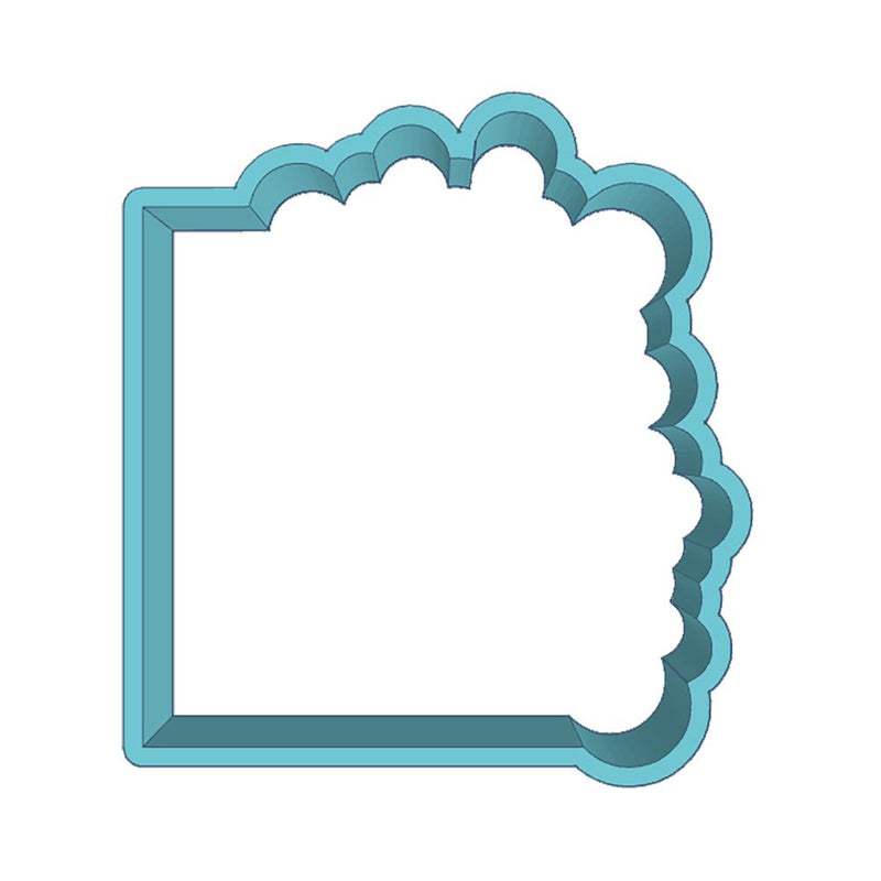 Cookie Cutter Plaque Rectangle with Balloons or Clouds - Art Is In Cakes, Bakery & SupplyCookie Cutter2in