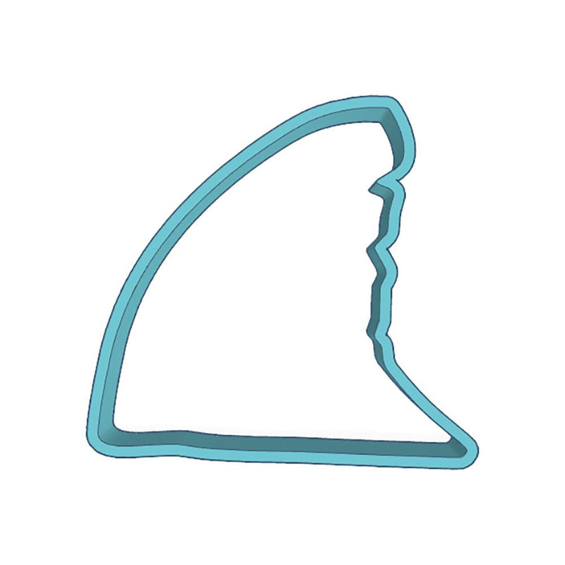 Cookie Cutter Shark Fin - Art Is In Cakes, Bakery & SupplyCookie Cutter 3D2in
