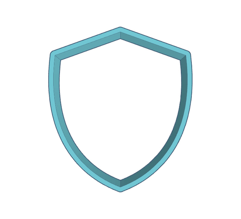Cookie Cutter Shield or Badge Simple - Art Is In Cakes, Bakery & SupplyCookie Cutter 3D2in