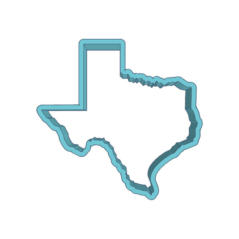 Cookie Cutter Texas State Outline - Art Is In Cakes, Bakery & SupplyCookie Cutter 3D2in