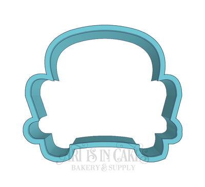 Cookie Cutter Vehicle Antique Car Front or Rear View - Art Is In Cakes, Bakery & SupplyCookie Cutter2in