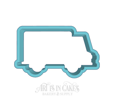 Cookie Cutter Vehicle Ice Cream Truck or Van Realistic - Art Is In Cakes, Bakery & SupplyCookie Cutter 3D2in