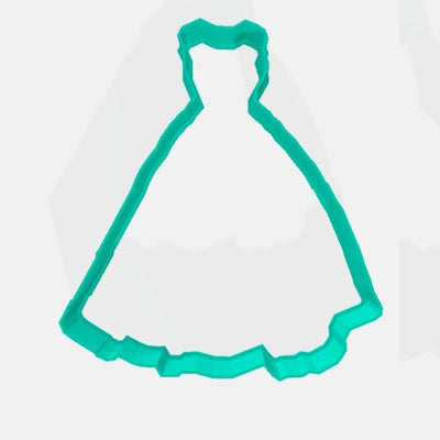 Cookie Cutter Vintage Ball Gown - Art Is In Cakes, Bakery & SupplyCookie Cutter2in