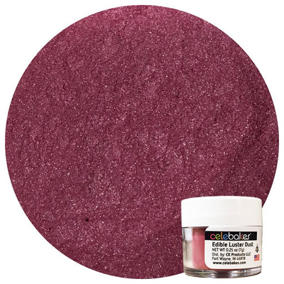 Edible Luster Dust, Very Berry, For Coloring Gum paste and Fondant Decorations - Art Is In Cakes, Bakery & SupplyLuster Dusts
