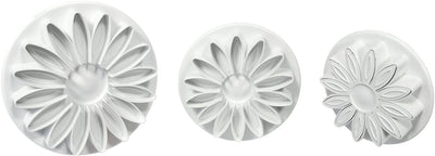 Floral Plunger Veined Sunflower, Daisy or Gerbera Set of Three - Art Is In Cakes, Bakery & SupplyFlower making tools