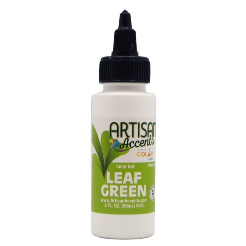 Food Color Gel Artisan Accents Leaf Green - Art Is In Cakes, Bakery Supply
