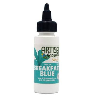 Food Color Gel Artisan Accents Breakfast Blue- Art Is In Cakes, Bakery Supply