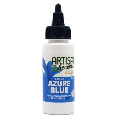 Food Color Gel Artisan Accents Azure Blue - Art Is In Cakes, Bakery & Supply