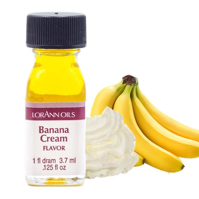 LorAnn Oils Super Strength Concentrated Flavor Oils, 1 Dram - Art Is In Cakes, Bakery & SupplyFlavorBanana Cream