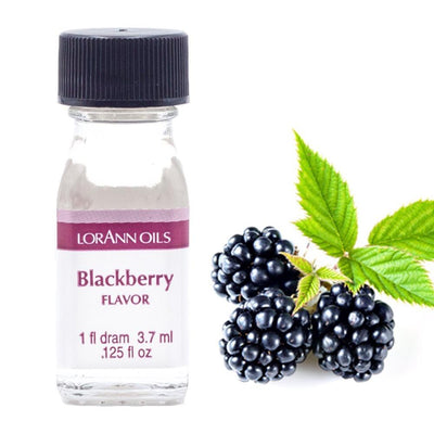 LorAnn Oils Super Strength Concentrated Flavor Oils, 1 Dram - Art Is In Cakes, Bakery & SupplyFlavorBlackberry
