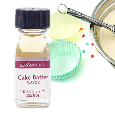 LorAnn Oils Super Strength Concentrated Flavor Oils, 1 Dram - Art Is In Cakes, Bakery & SupplyFlavorCake Batter