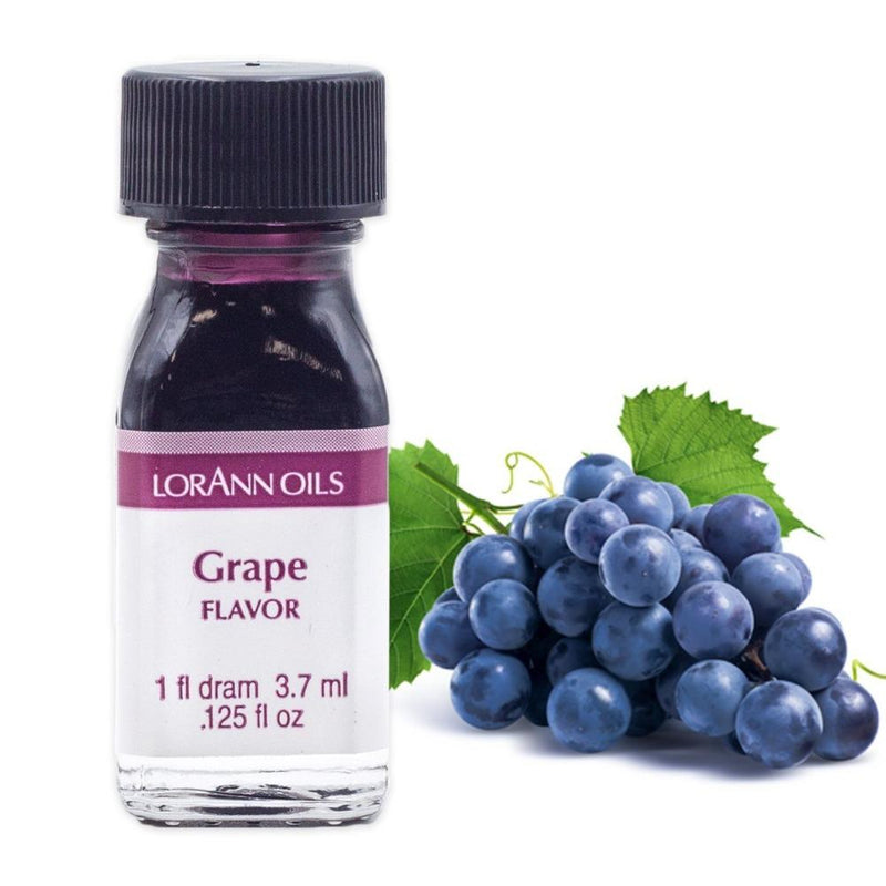 LorAnn Oils Super Strength Concentrated Flavor Oils, 1 Dram - Art Is In Cakes, Bakery & SupplyFlavorGrape
