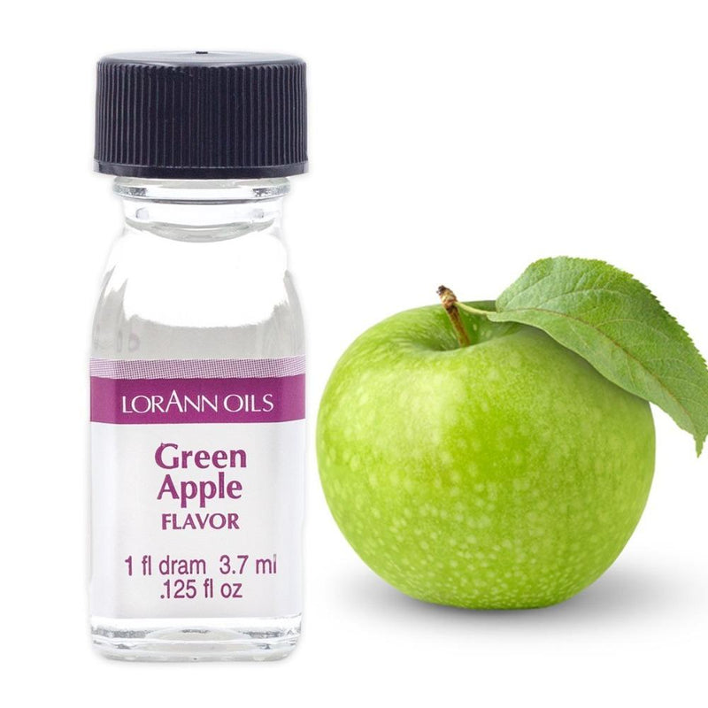 LorAnn Oils Super Strength Concentrated Flavor Oils, 1 Dram - Art Is In Cakes, Bakery & SupplyFlavorGreen Apple