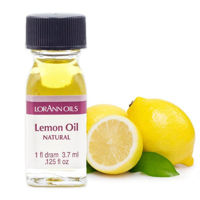 LorAnn Oils Super Strength Concentrated Flavor Oils, 1 Dram - Art Is In Cakes, Bakery & SupplyFlavorLemon Oil Natural