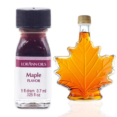 LorAnn Oils Super Strength Concentrated Flavor Oils, 1 Dram - Art Is In Cakes, Bakery & SupplyFlavorMaple