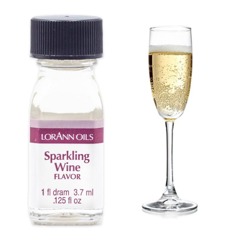 LorAnn Oils Super Strength Concentrated Flavor Oils, 1 Dram - Art Is In Cakes, Bakery & SupplyFlavorSparkling Wine