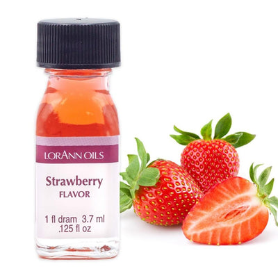 LorAnn Oils Super Strength Concentrated Flavor Oils, 1 Dram - Art Is In Cakes, Bakery & SupplyFlavorStrawberry