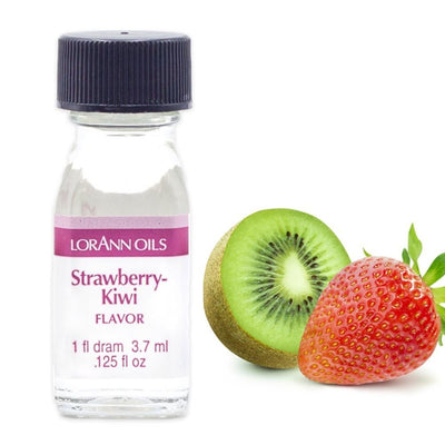LorAnn Oils Super Strength Concentrated Flavor Oils, 1 Dram - Art Is In Cakes, Bakery & SupplyFlavorStrawberry Kiwi