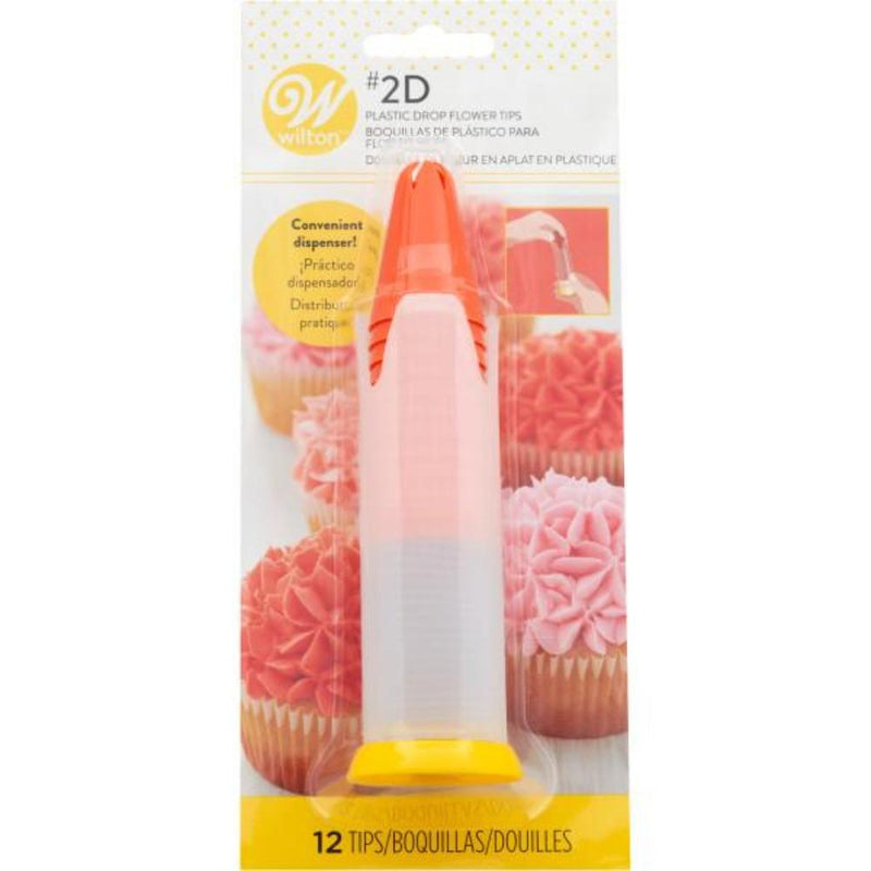 Piping Tip 2D Dispenser 12 Piece Set by Wilton - Art Is In Cakes, Bakery & SupplyPiping Tips