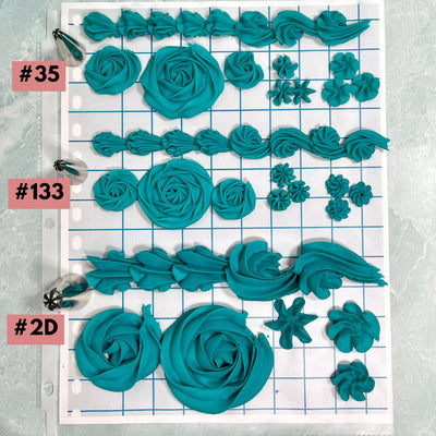 Piping Tips, Closed Star and Shell Tips - Art Is In Cakes, Bakery SupplyPiping Tips24