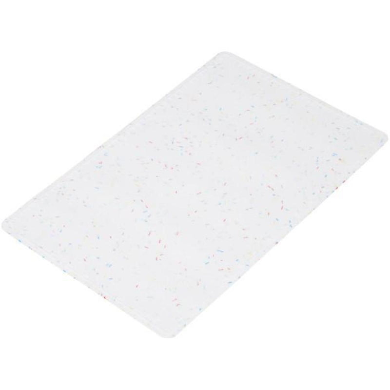 White silicone baking mat