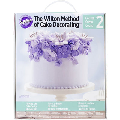 The WIlton Method of Cake Decorating™ Course 2 Flowers and Cake Design Kit